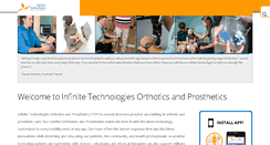 Desktop Screenshot of infinitetech.org
