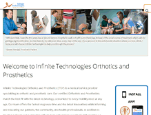 Tablet Screenshot of infinitetech.org